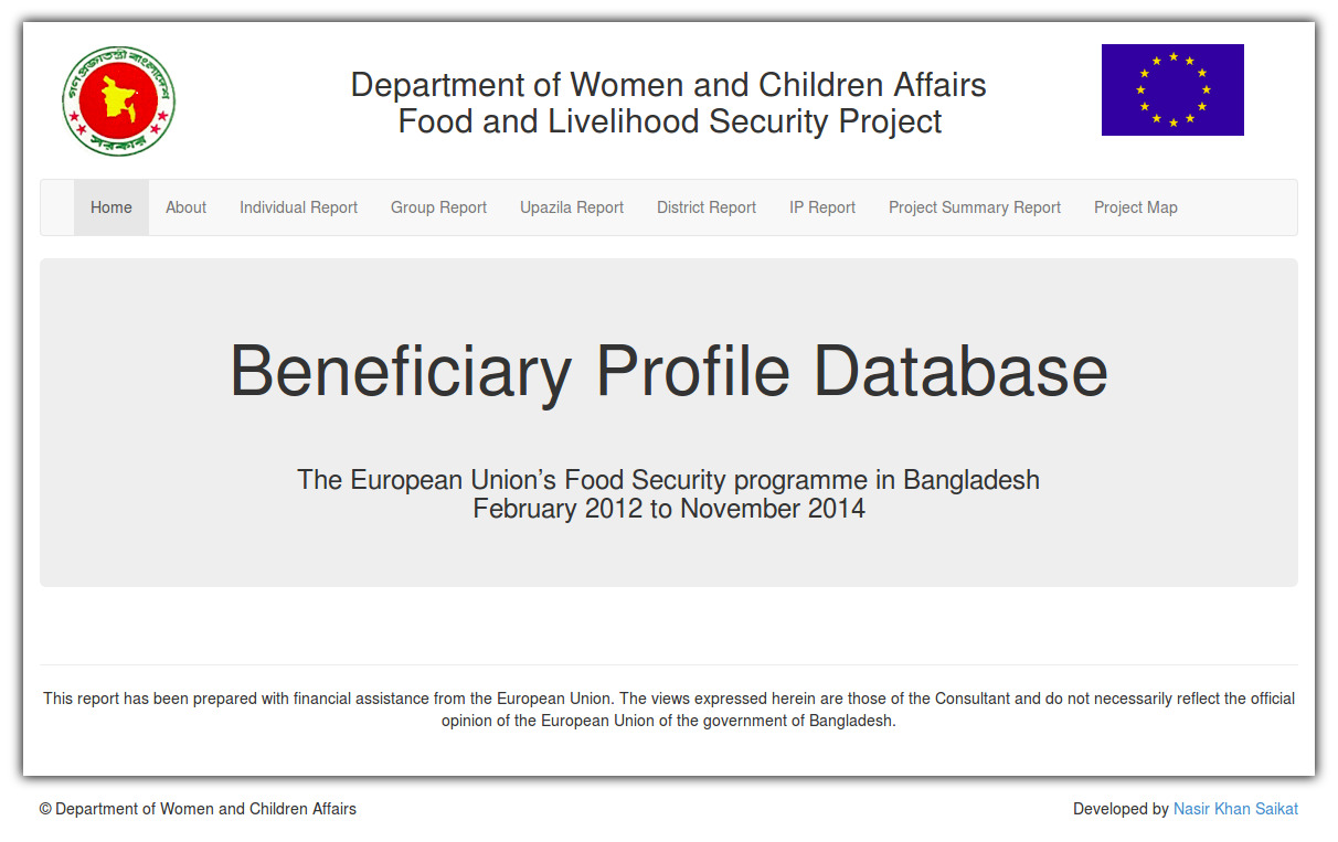 Beneficiary Profile Database, FLS